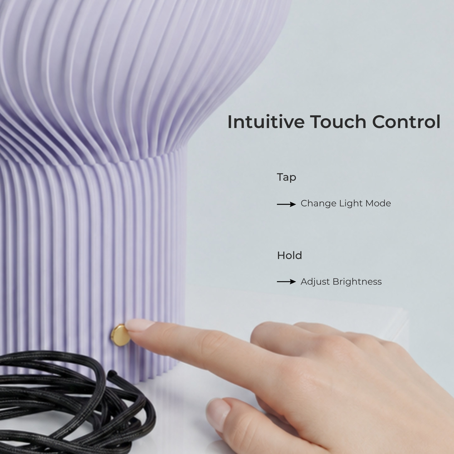 OLIV Studio Luna Lamp | Rechargeable & Plug-In Table Lamp
