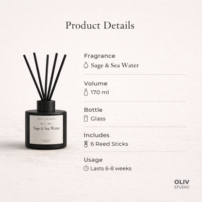 OLIV Scents Reed Diffuser (170ml)